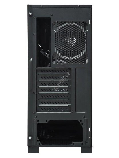 Zalman skříň Z3 Iceberg black / Middle tower / ATX / 2x120mm fan / temperované sklo / černá