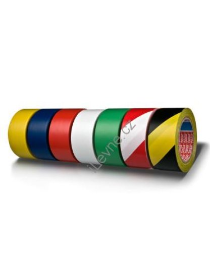 značkovací páska pro trvalé značení, 33 m x 50 mm, PVC, žluto-černá