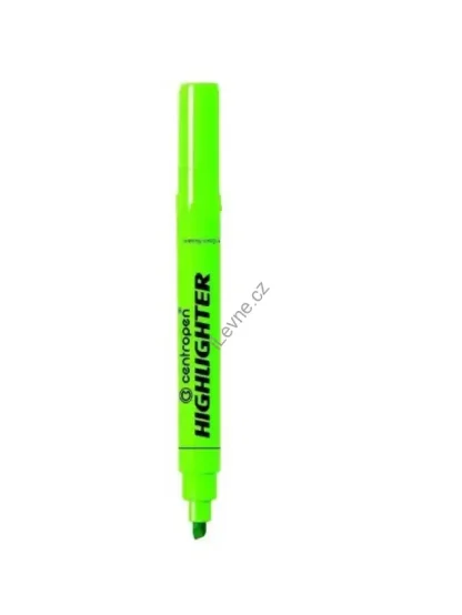 Zvýrazňovač Centropen Highliter 8552, 1-4,6 mm, zelený