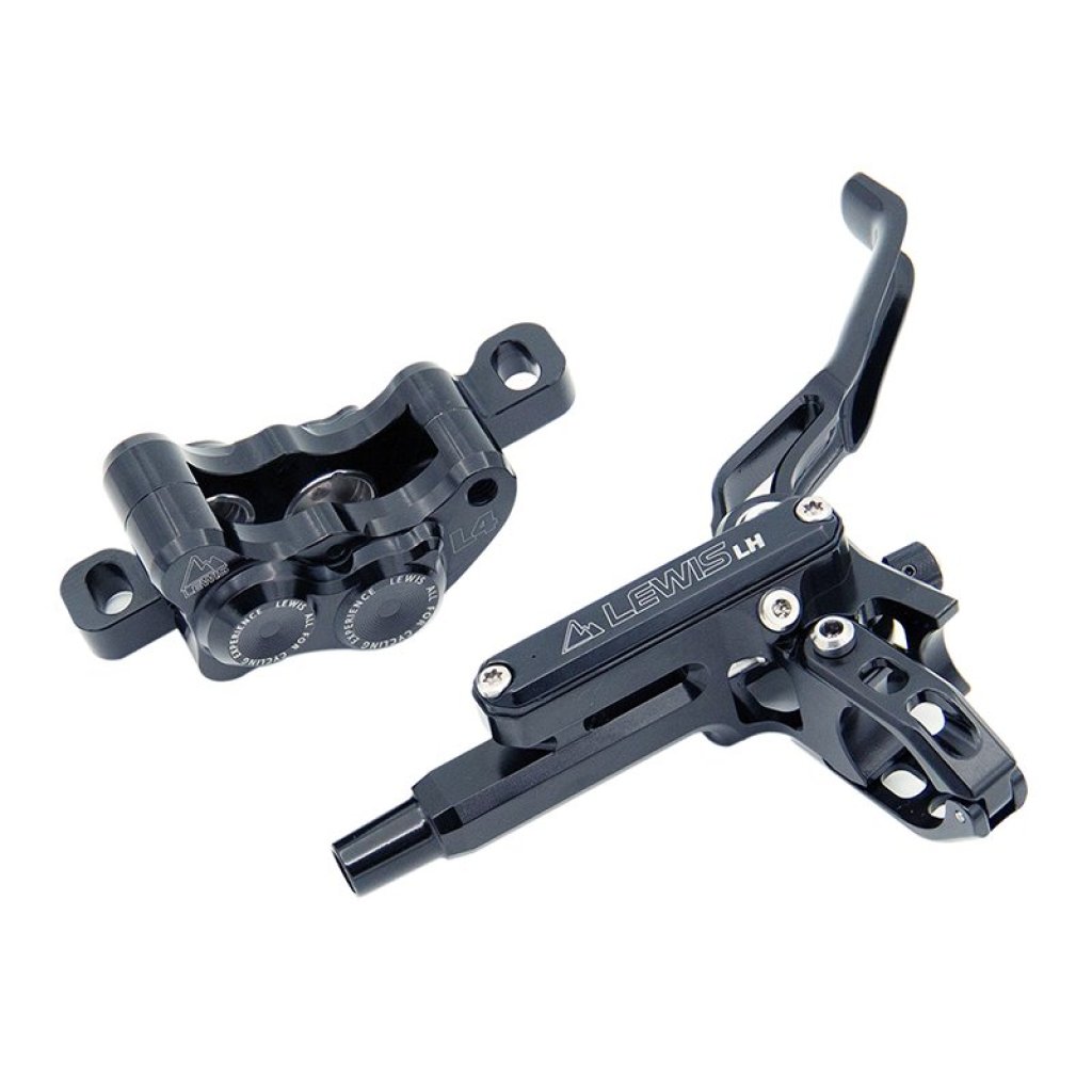 Hydraulické kotoučové brzdy Lewis - LH4 Brake - Set - černé