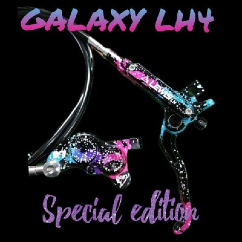 Hydraulické kotoučové brzdy Lewis - LH4 Brake - Set - Speciální edice Galaxy