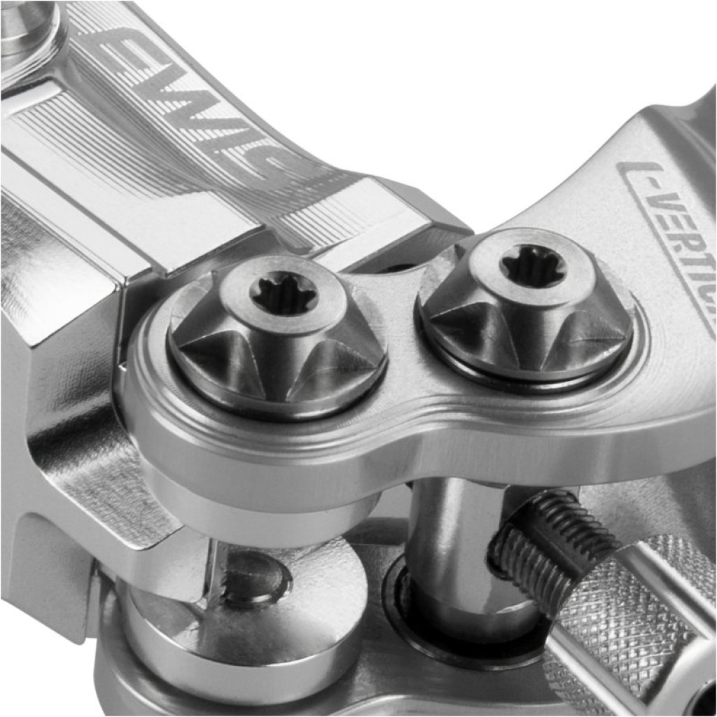 Hydraulické kotoučové brzdy Lewis - LV2 Brake Set - stříbrné