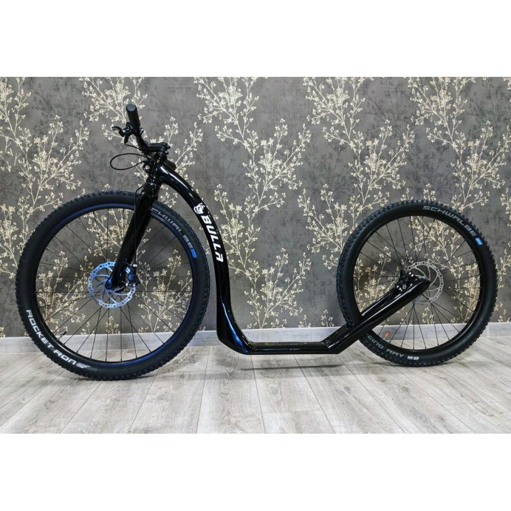 Koloběžka The Bulla MTB sleddog CARBON BOOST 15×110