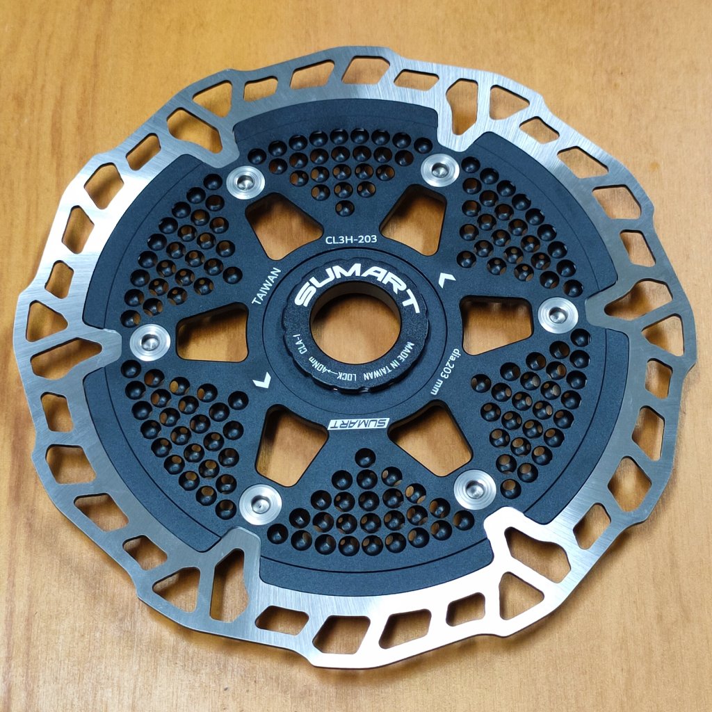 Plovoucí brzdový kotouč centerlock Sumart CL3H