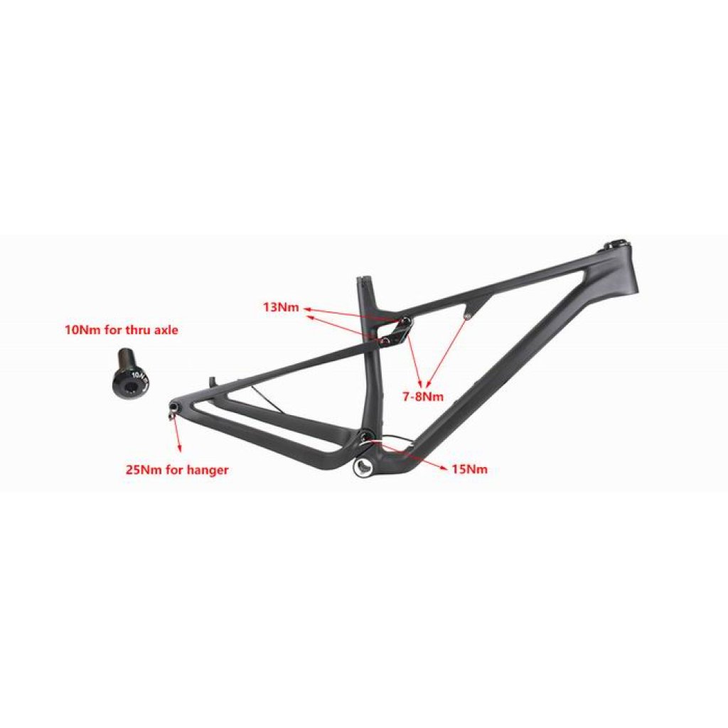 Rám MTB FULL Müller’s F61 29" carbon BOOST BSA UDH