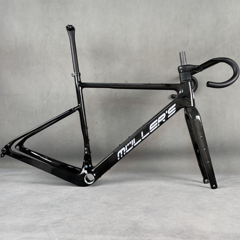 Rámový set Müller's G201 bikepacking gravel 28"/27,5" hybrid carbon