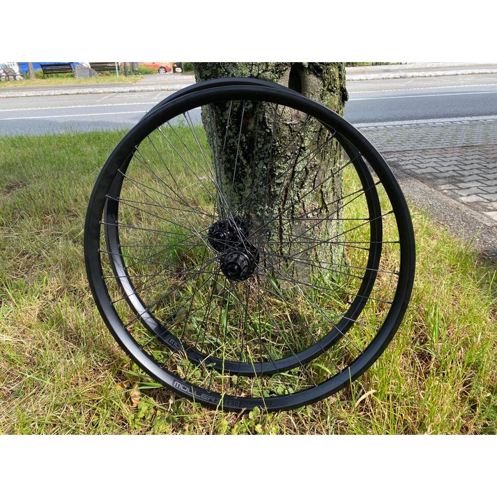 Zapletená kola mullet 29/27,5" Ambrosio E30 BOOST, TLR, nosnost 175kg
