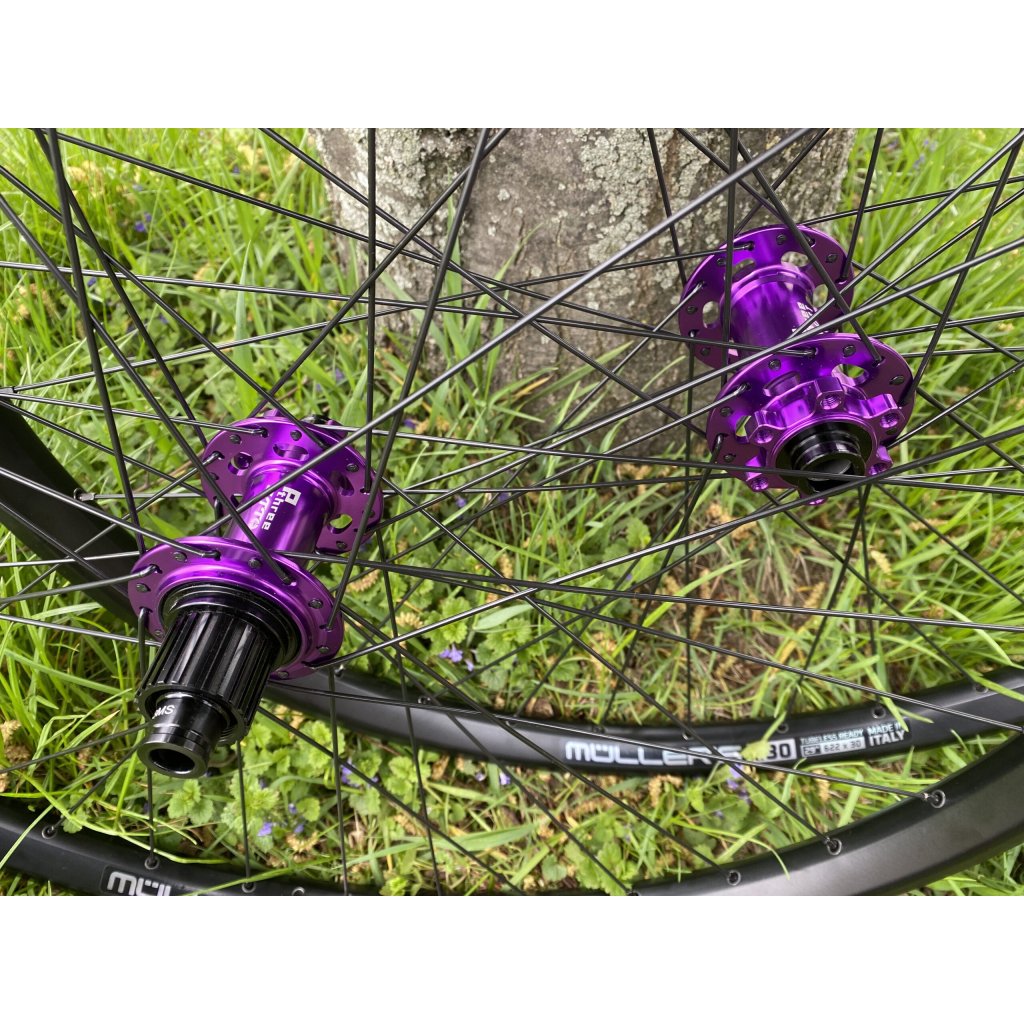 Zapletená kola mullet 29/27,5" Ambrosio E30 BOOST, TLR, nosnost 175kg