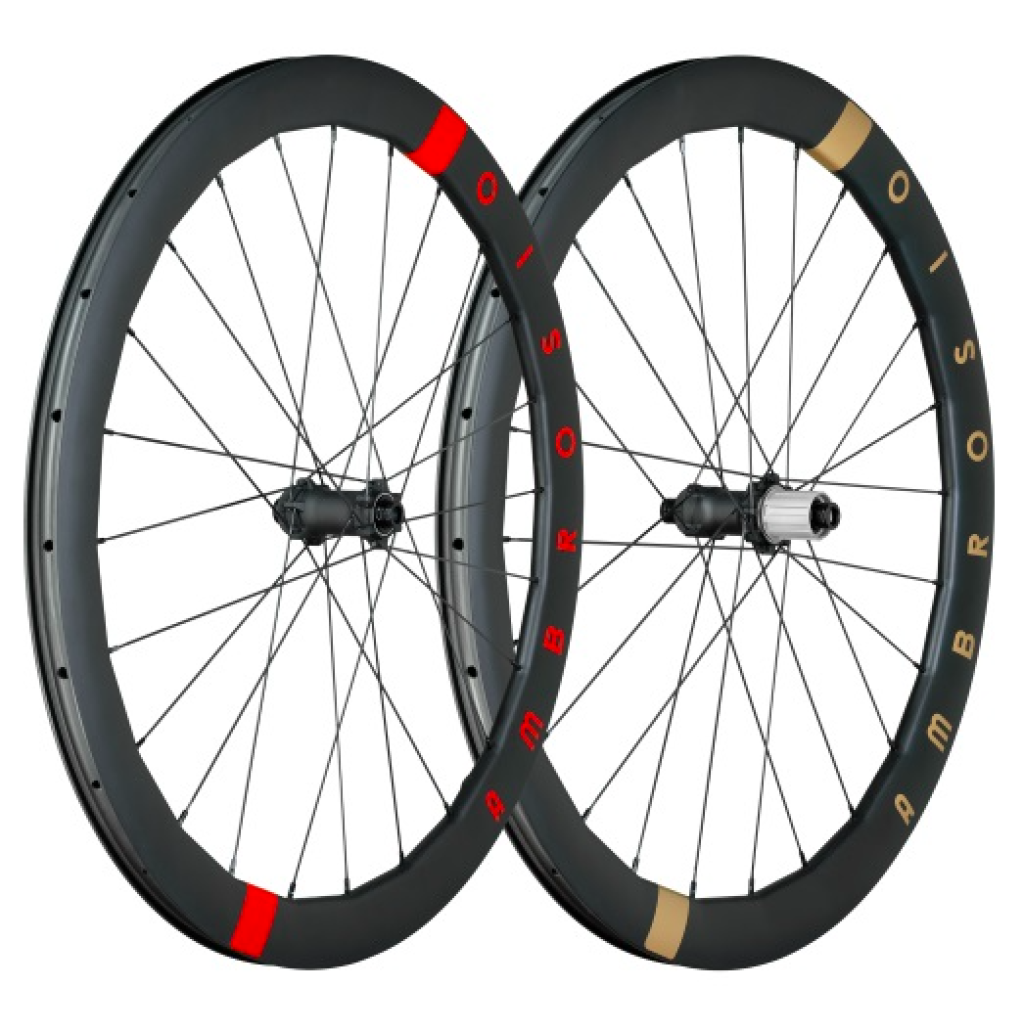 Zapletená silniční / gravel karbonová kola Ambrosio JULIET46.4