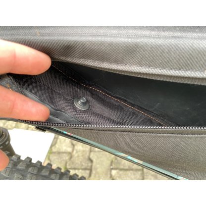 Bikepacking rámová brašna Müller's BOLT-ON na míru