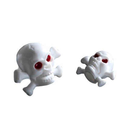Čepička ventilku Da Bomb SKULL - pár