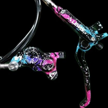 Hydraulické kotoučové brzdy Lewis - LH4 Brake - Set - Speciální edice Galaxy