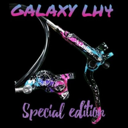 Hydraulické kotoučové brzdy Lewis - LH4 Brake - Set - Speciální edice Galaxy