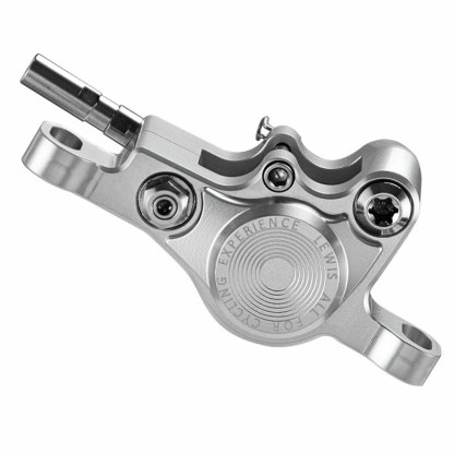Hydraulické kotoučové brzdy Lewis - LV4 Brake Set - černé, stříbrná páka