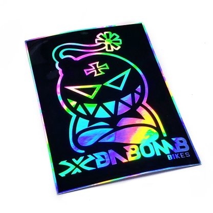 Samolepka Da Bomb hologram