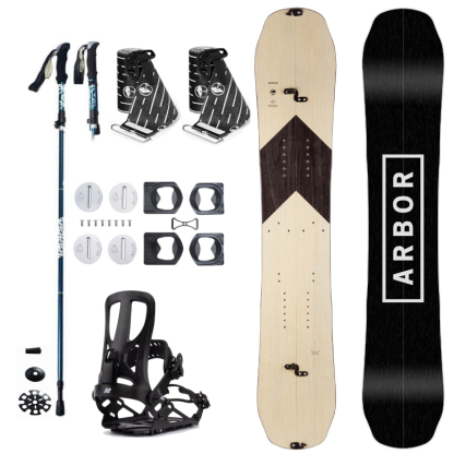 Splitboard set Arbor Coda Rocker + pásy + vázání + hole