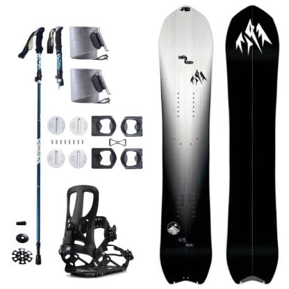 Splitboard set JONES Stratos XX + pásy + vázání + hole