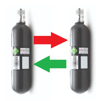 VÝMĚNA prázdné za plnou Airbag STEEL CARTRIDGE