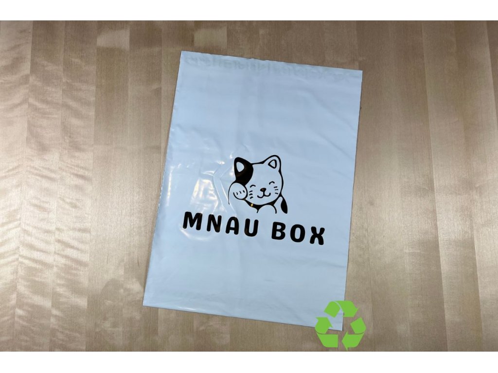 Plastová obálka 40 x 50 cm kuriérska s potlačou EKO recyklovateľná
