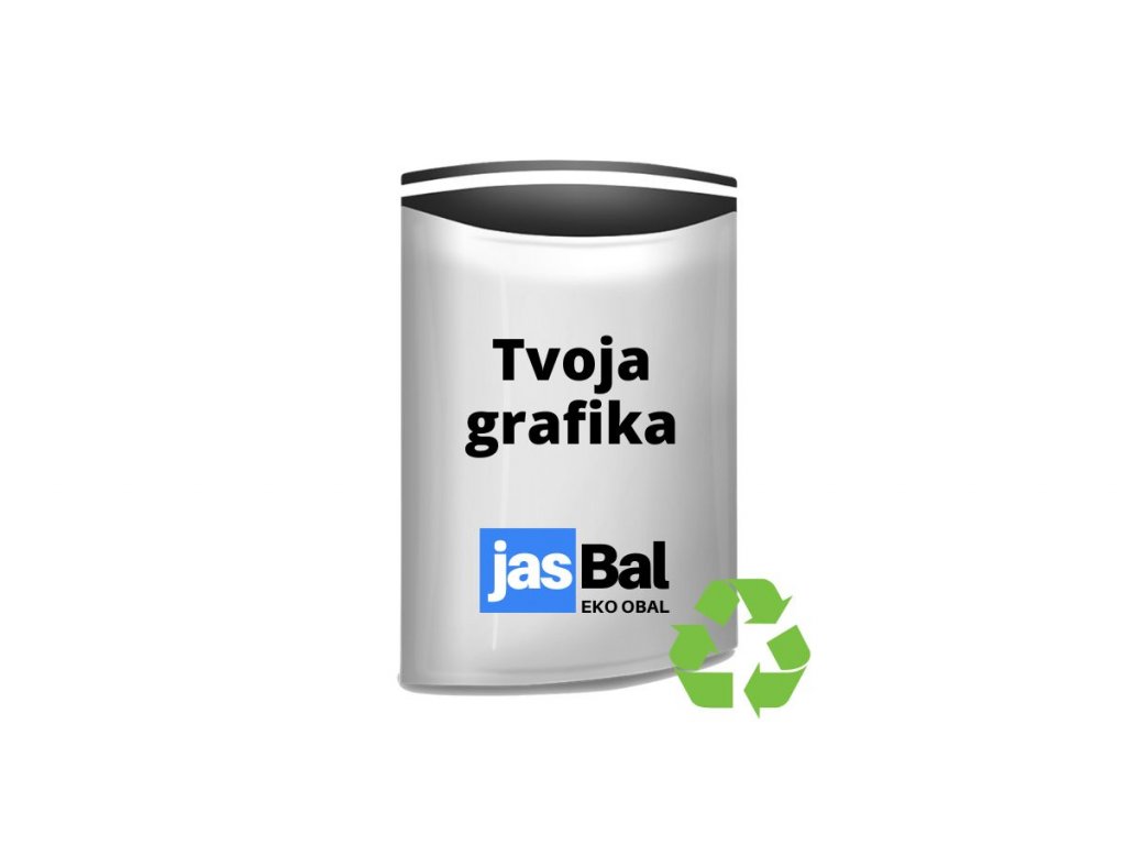 Plastová obálka 45 x 55 cm kurýrní s potiskem EKO recyklovatelná 