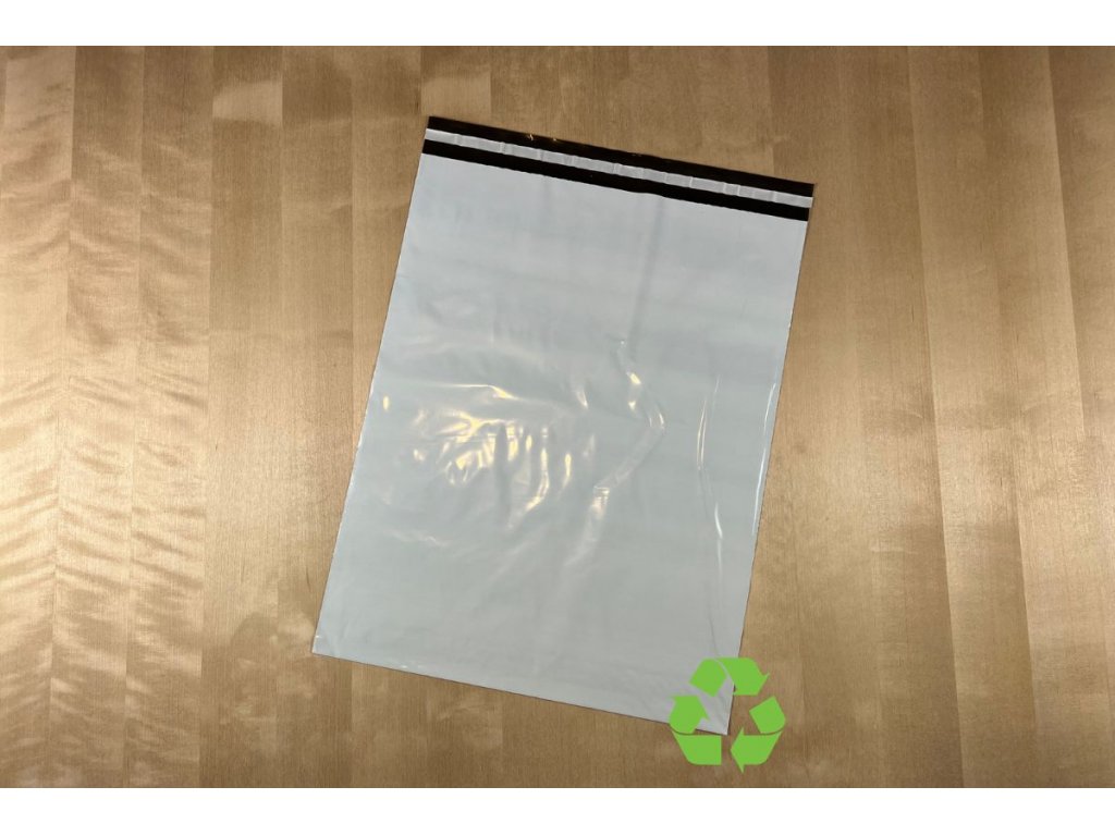 Plastová obálka 25 x 35 cm kurýrní EKO recyklovatelná 