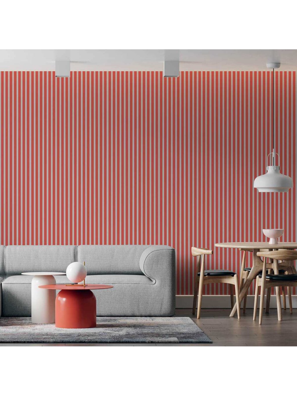 Drevené lamely na stenu na filci 3D akustické koralove
