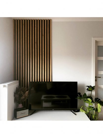 Drevené lamely na stenu dub wotan 30x40x275