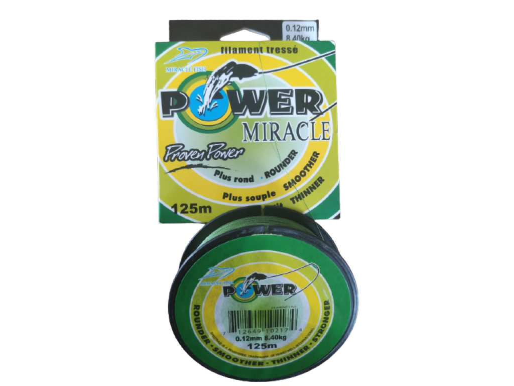 Šňůra pletená Power Miracle, 125m