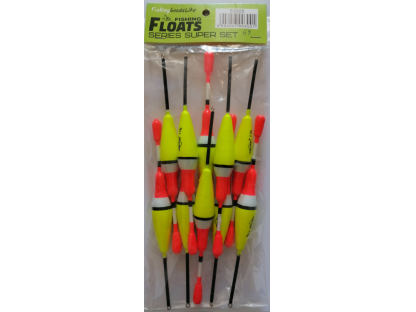 FISHING FLOATS Splávek 7g žlutý