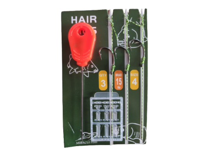 Weida Hair Rigs sada háčků na vodítko №8