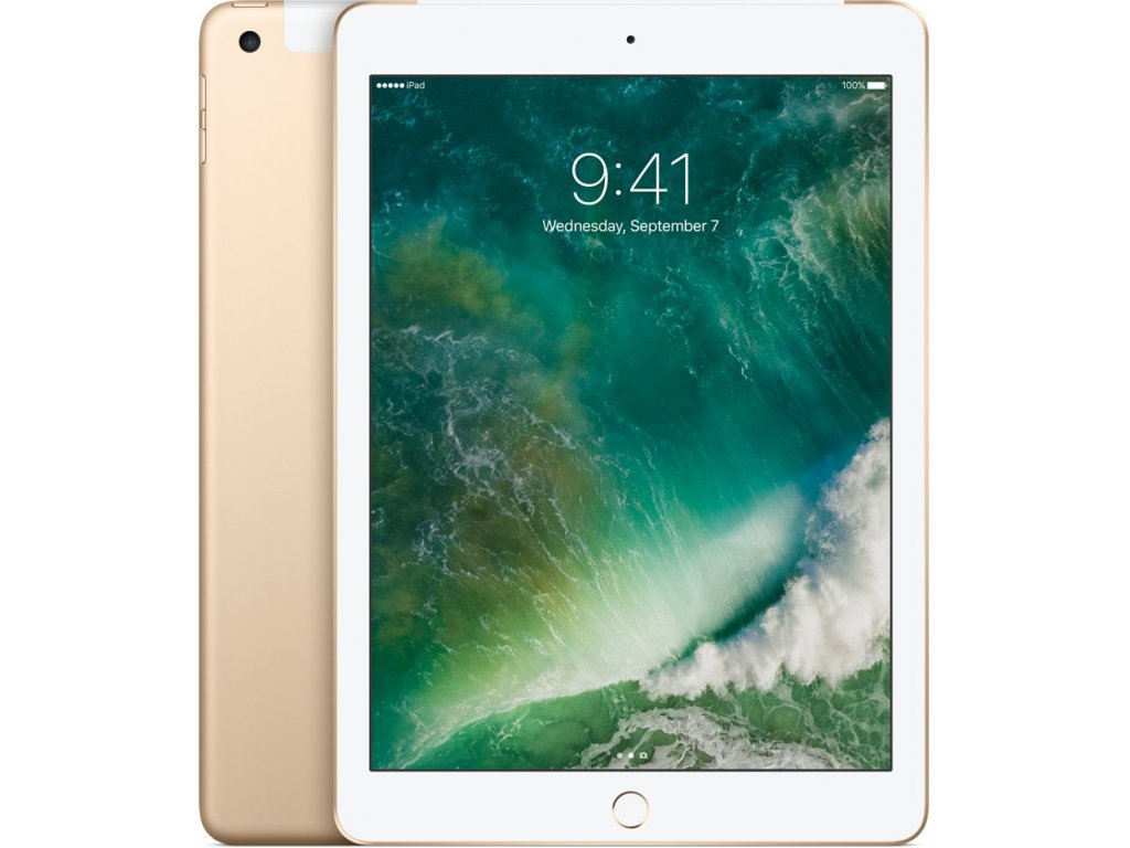 Apple iPad 128GB, LTE, zlatá 