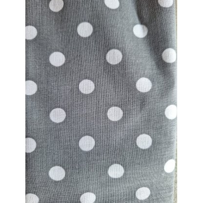 Šátek - šedé puntíky
