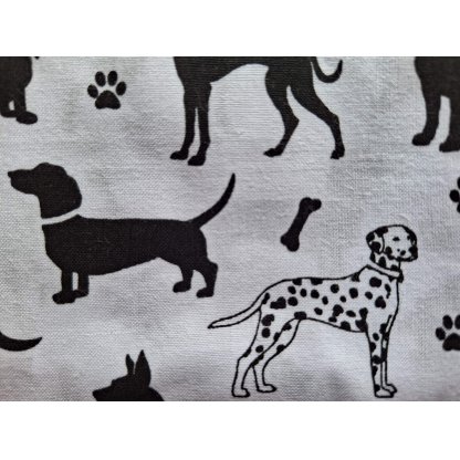Šátek - siluety psů