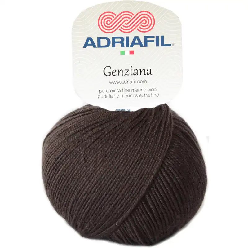 Adriafil Genziana 15 Tmavě hnědá