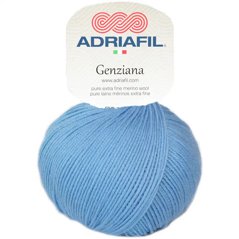 Adriafil Genziana 33 Středně modrá