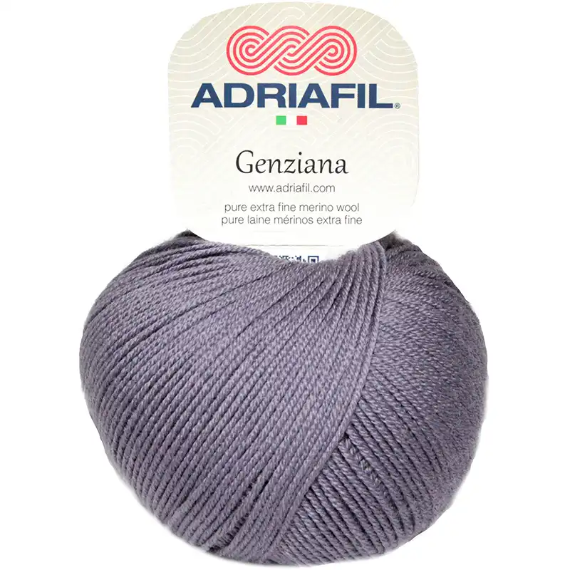 Adriafil Genziana 50 Šedofialová