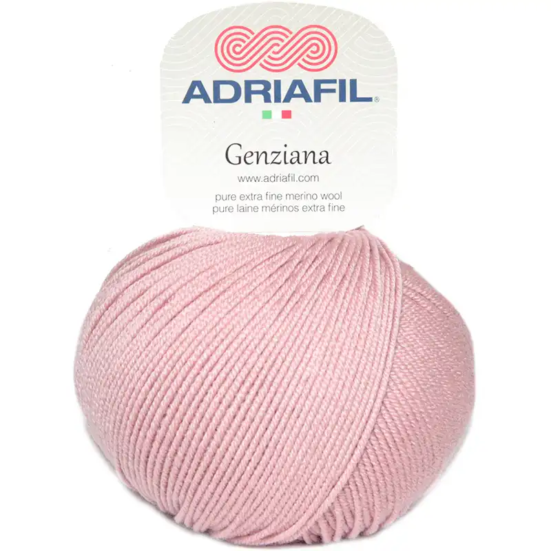 Adriafil Genziana 55 Pudrově růžová