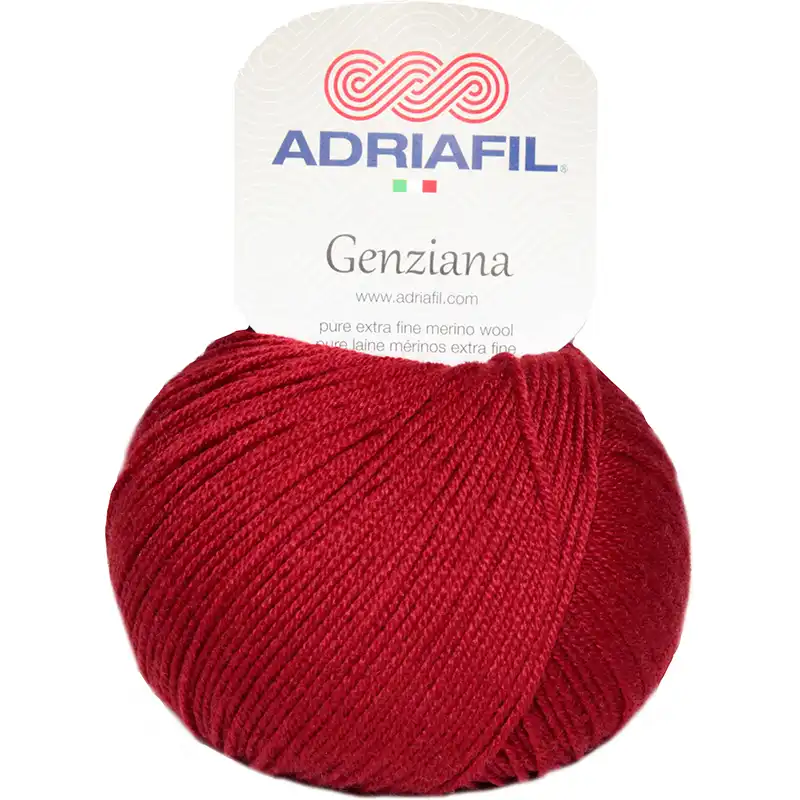 Adriafil Genziana 60 Tmavě červená