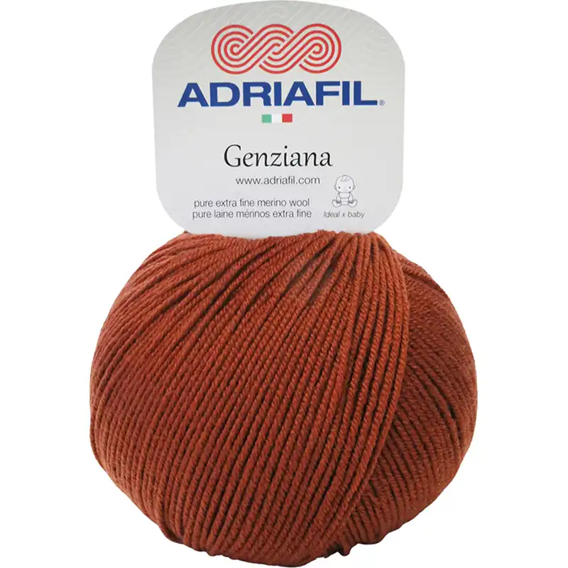 Adriafil Genziana 64 Rezavá (cihlová)
