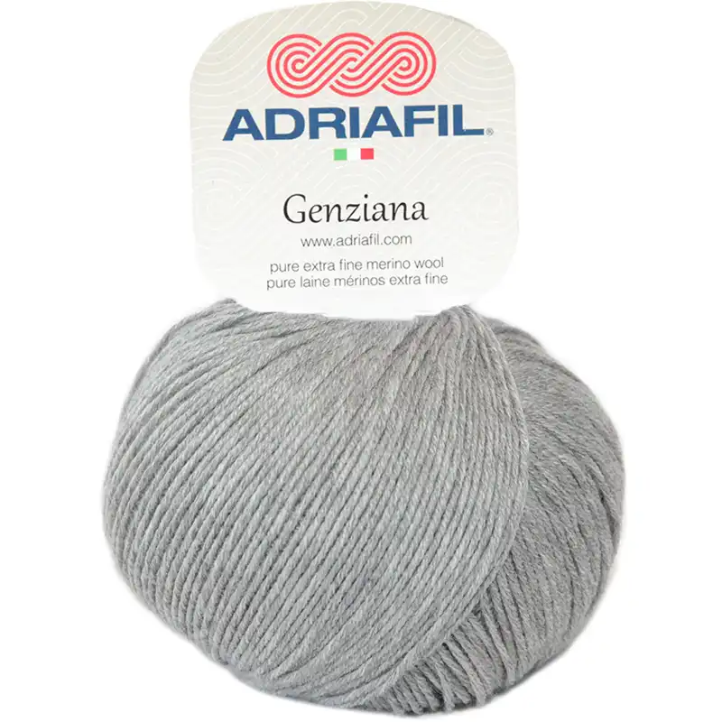 Adriafil Genziana 82 Šedý melír