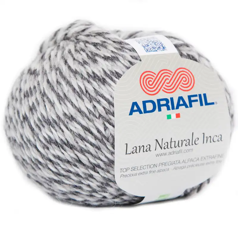 Adriafil Lana Naturale Inca 73 Šedá mouliné