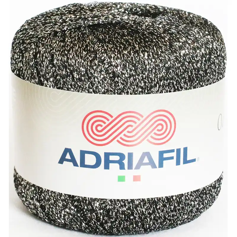 Adriafil Odeon Lamé 49 Stříbročerná
