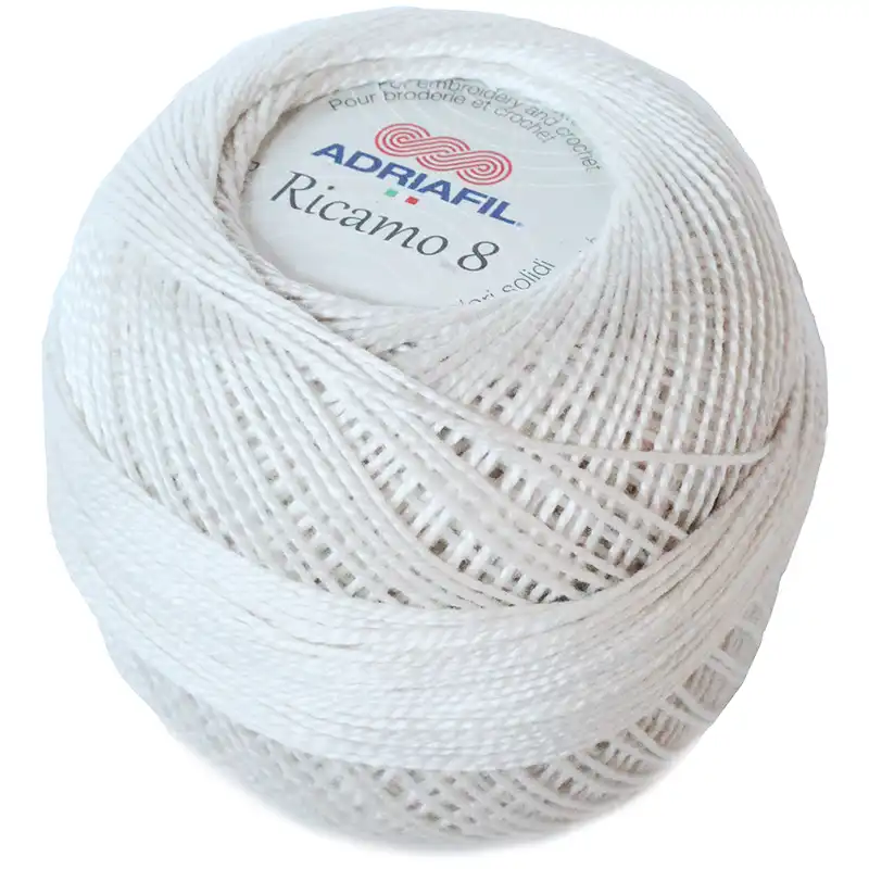 Adriafil Ricamo 8 - 28 Off white