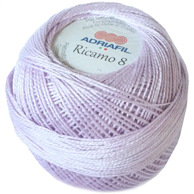 Adriafil Ricamo 8 -74 Jemně fialová