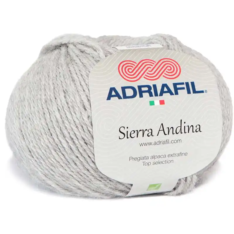 Adriafil Sierra Andina 35 Světle šedá melanž