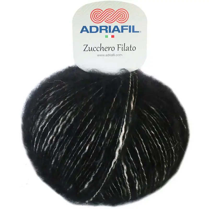Adriafil Zucchero Filato 35 Černá