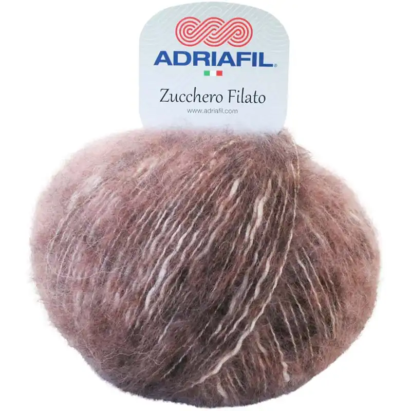 Adriafil Zucchero Filato 81 Růžovohnědé ombré