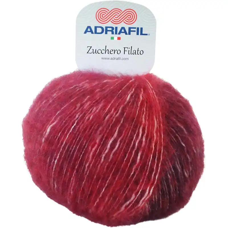 Adriafil Zucchero Filato 84 Vínovokorálové ombré