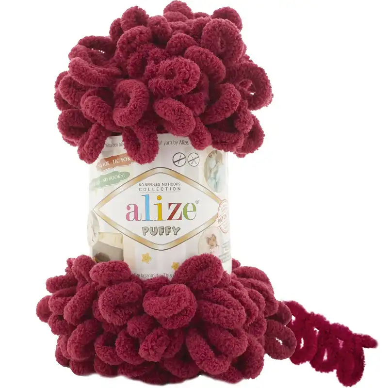 Alize Puffy Puffy: 107 bordó