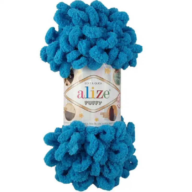 Alize Puffy Puffy: 16 tyrkysová